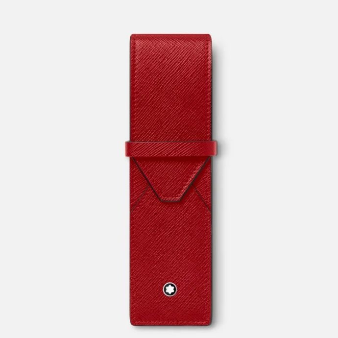 Sartorial Pen Pouch für 2 Stifte Rot