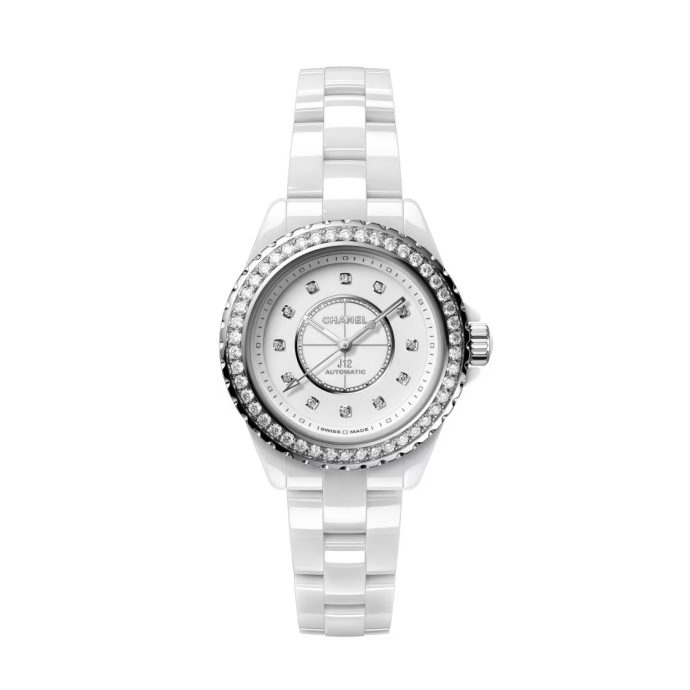 J12 Diamantlünette Uhr Kaliber 12.2, 33 MM