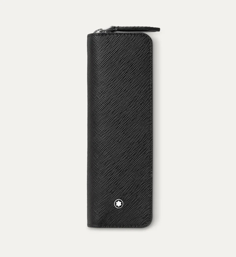Sartorial 1-pen pouch zip Black 054 16517