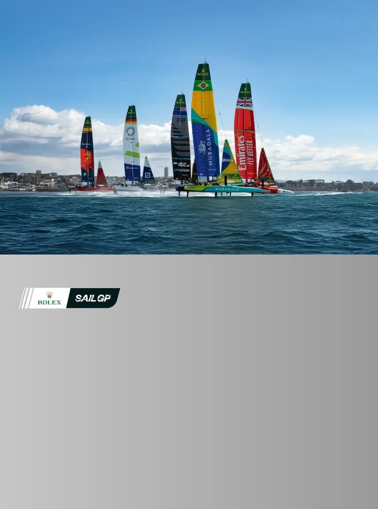 Rolex und der Segelsport Rolex SailGP Championship