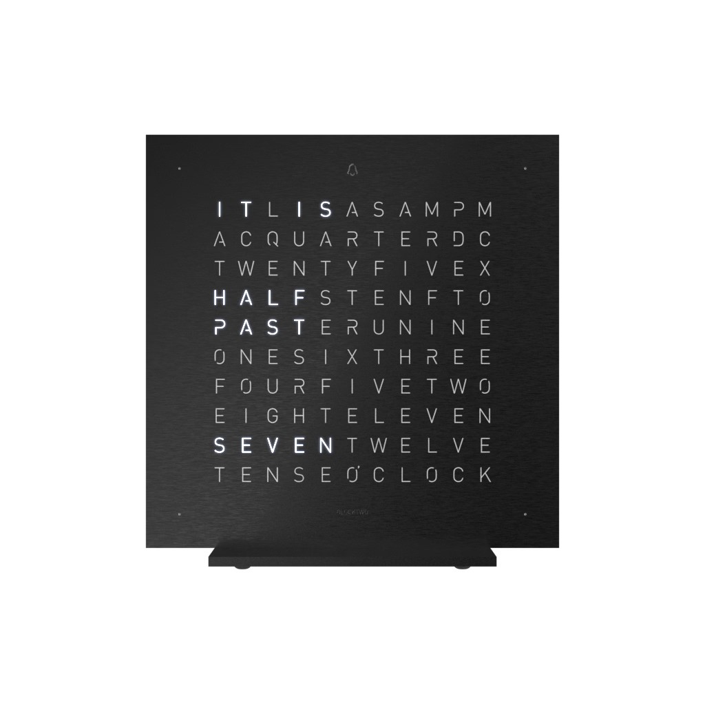 Qlocktwo Touch Deep Black 054 18583