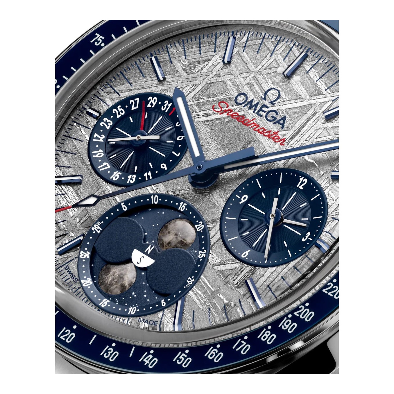 Speedmaster Mondphase Meteorite 054 20243 3