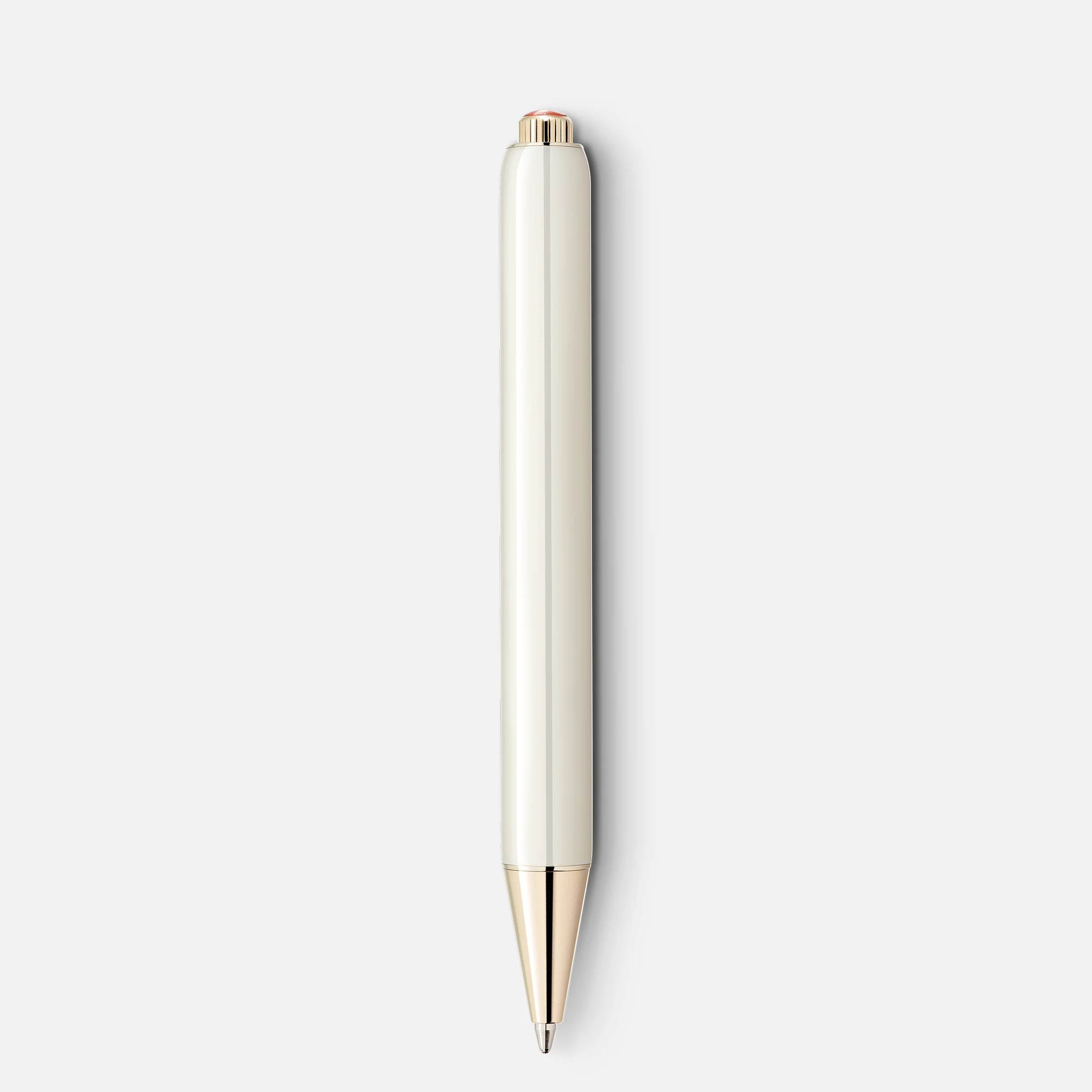 Montblanc Heritage Rouge et Noir "Baby" Special Edition Ivory-Coloured Kugelschreiber 054 15849