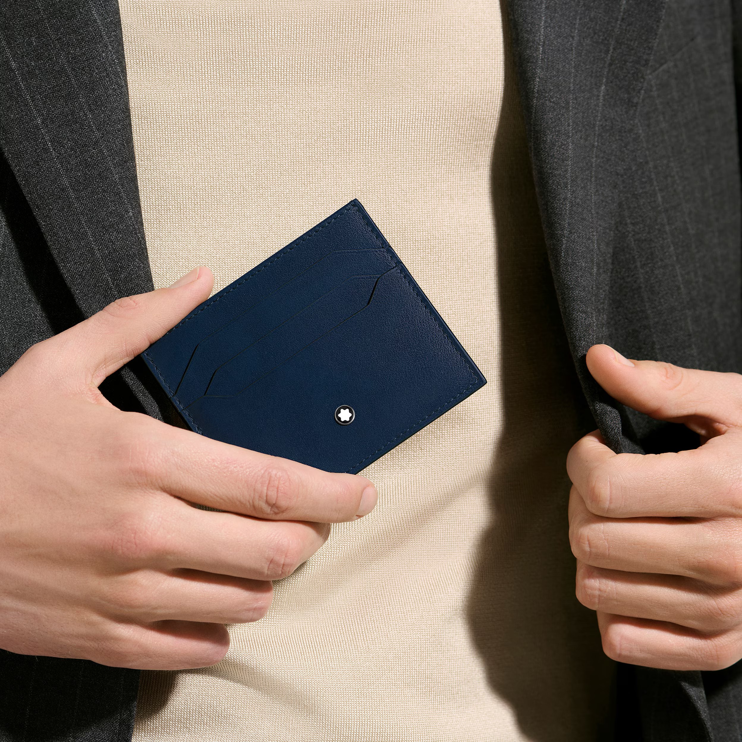 Kartenetui 6 cc aus Meisterstück Leder 054 20393 3