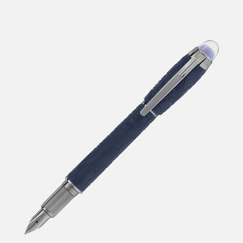 Starwalker SpaceBlue Resin Füllfederhalter 054 14923 1