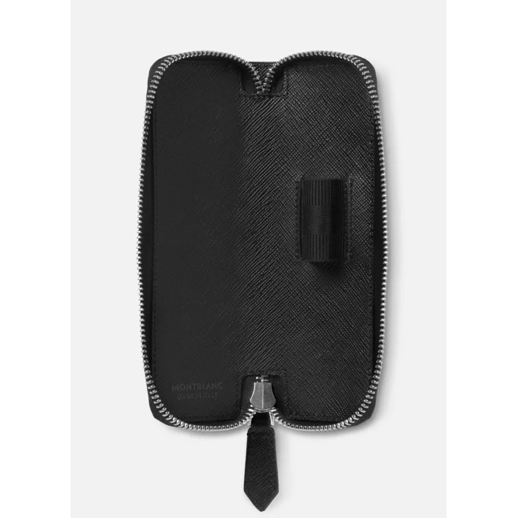 Sartorial 1-pen pouch zip Black 054 16517 2